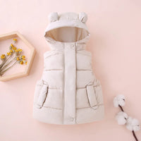 Thumbnail for Mini Fashion™ - Warm & Trendy - Hooded Bodywarmer