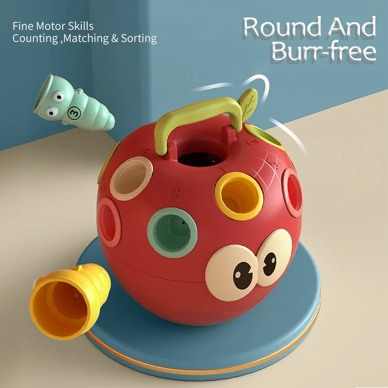 Tiny Sorter™ – Smart Stacking – Apple & Worm game