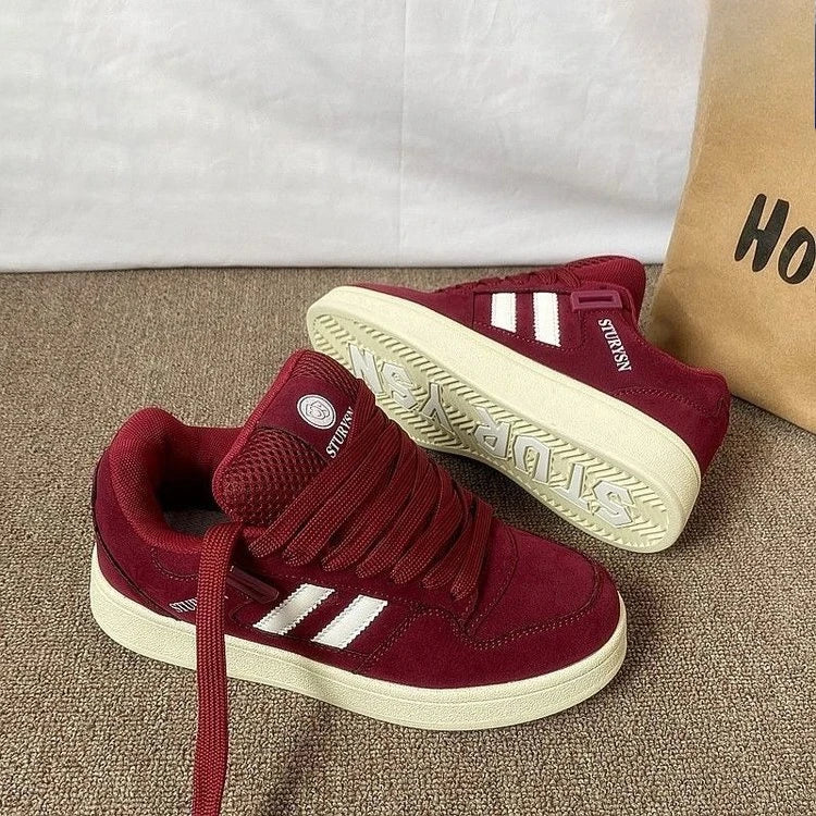 UrbanStep – Fashionable and comfortable – burgundy sneakers