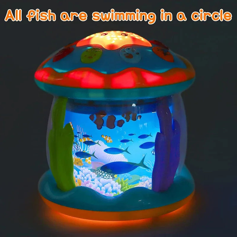 Magic Beat™ - Musical Light Festival for kids - Aquarium projector & lamp