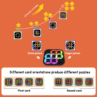 Thumbnail for Rotating Logic™ - Challenging Puzzle - Tangram Board Game