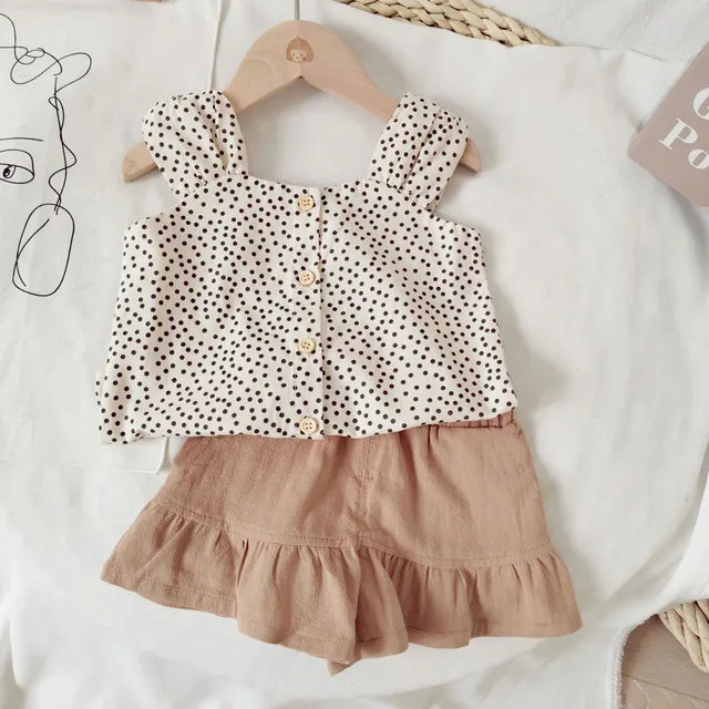 Mini Fashion™ - Cotton summer set for girls