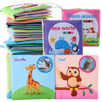 Thumbnail for Soft Tail Book™ – Soft Tail Fun - Sensory Animals Baby Booklet