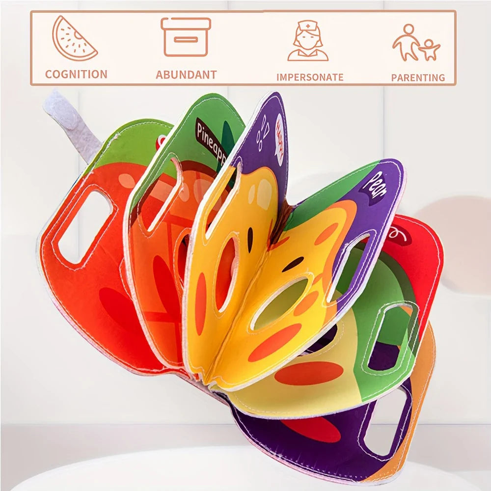 Mask Book™ – Baby learns first impressions - Fabric Mask Book