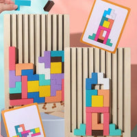 Thumbnail for Puzzle Totem™ – Think & Build - Wooden Puzzle Game