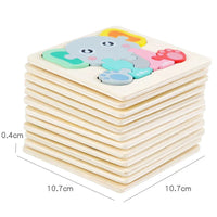 Thumbnail for 3D Wooden Puzzle™ - Playful Animal Adventure - Jigsaw Puzzle
