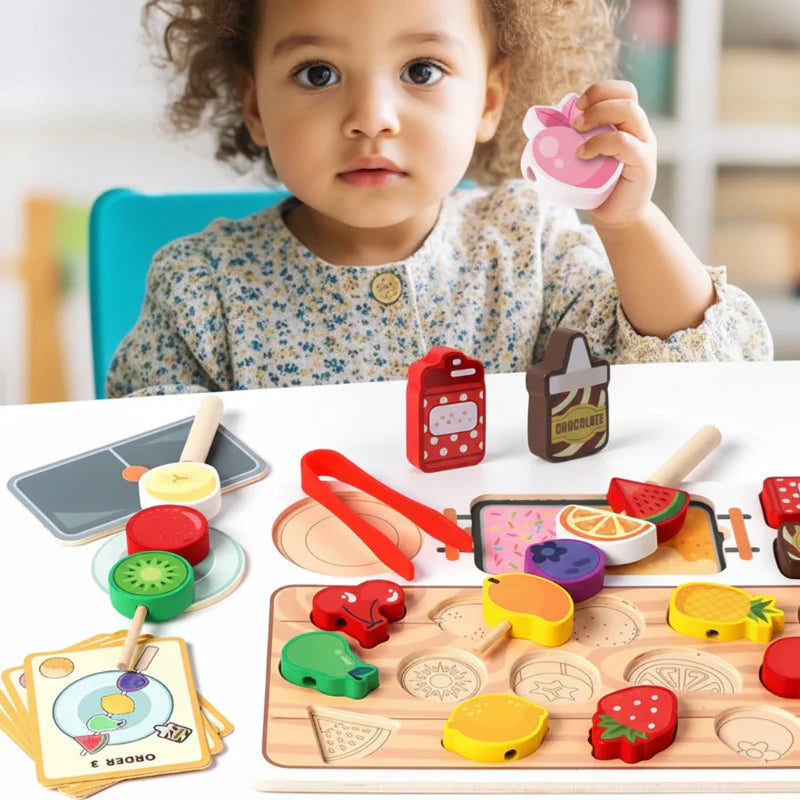 HarvestPlay – Creative & Educational – Fruit Sorting Set