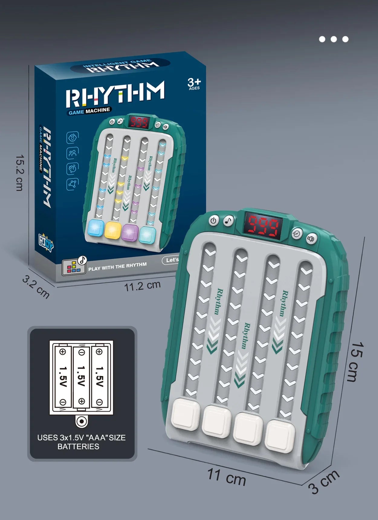 Rhythm™ - Reduces stress, improves responsiveness - Speed game