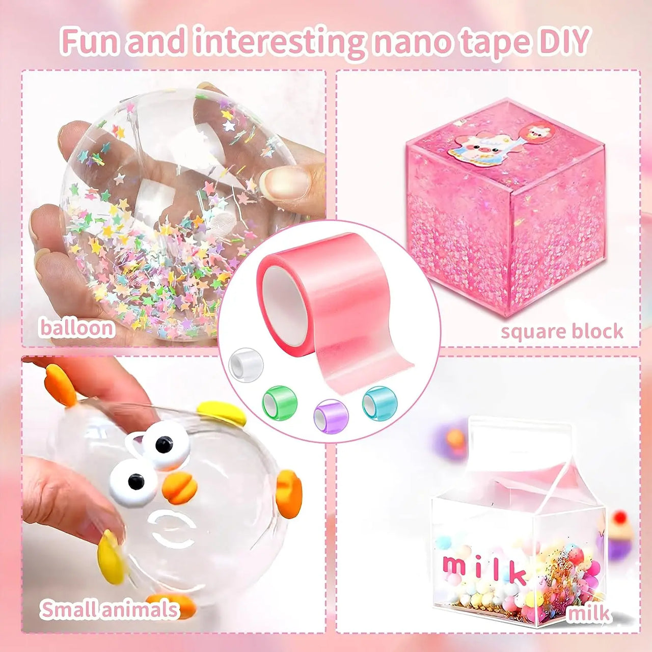 Nano Bubble Tape™ - Colorful Bubble Adventures - Bubble Tape