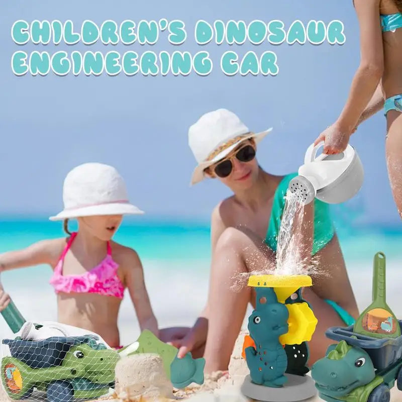 Beach Dino Set™ – Build Your Castle - Dinotruck Beach
