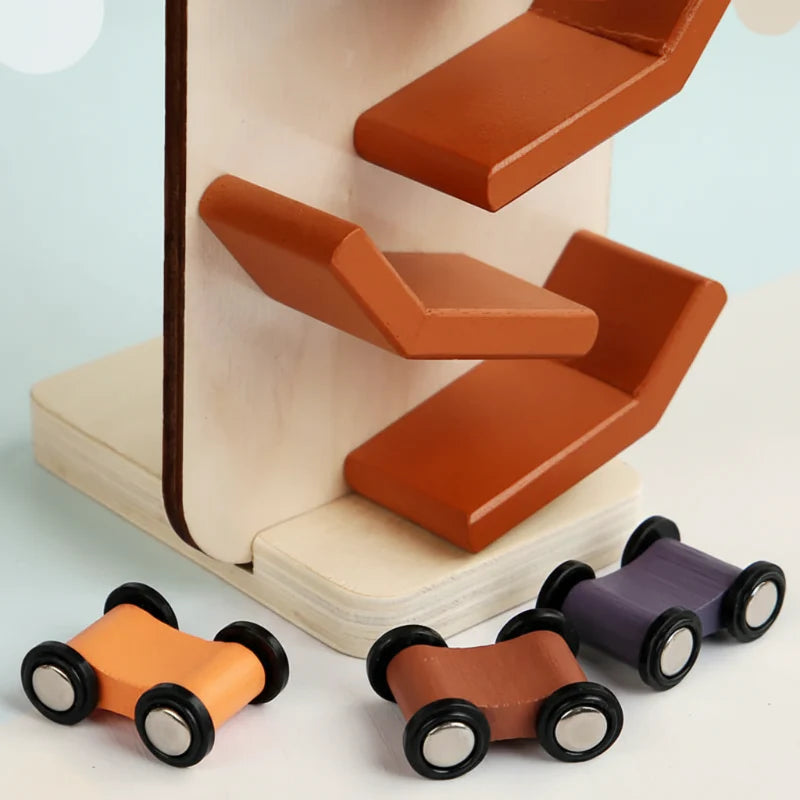 SpeedSlide – Active & Playful – Wooden Car Roller Track