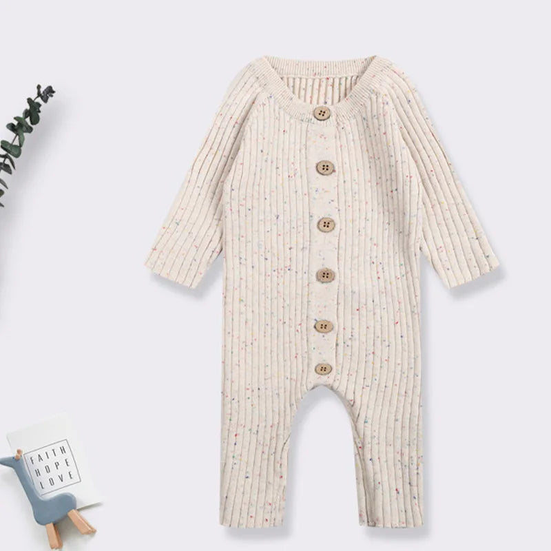 Mini fashion™ - Soft 'Knitted' Cotton Fabric - Knitted Romper