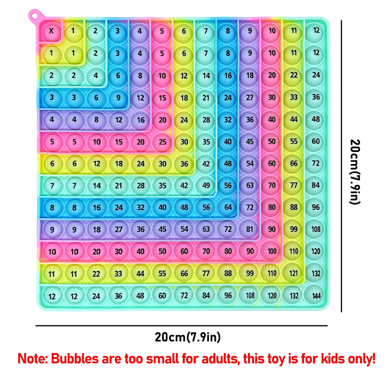 Multicolor Fidget Board™ - Improve math skills - Math Fidget Board