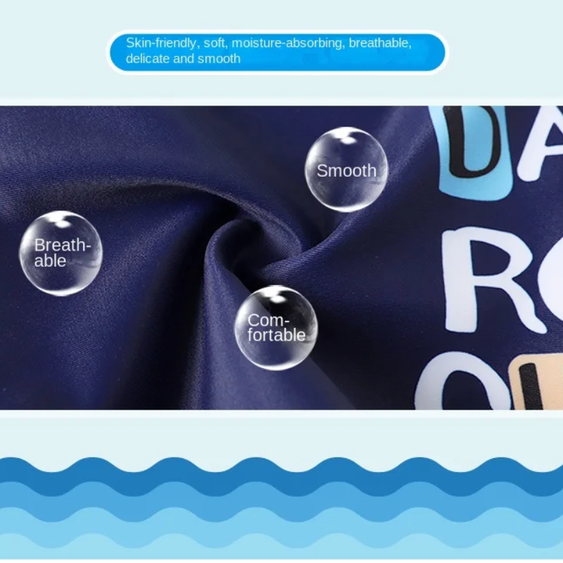 CoolBreeze – Summery & Breathable – Sleek Children's Swim Trunks