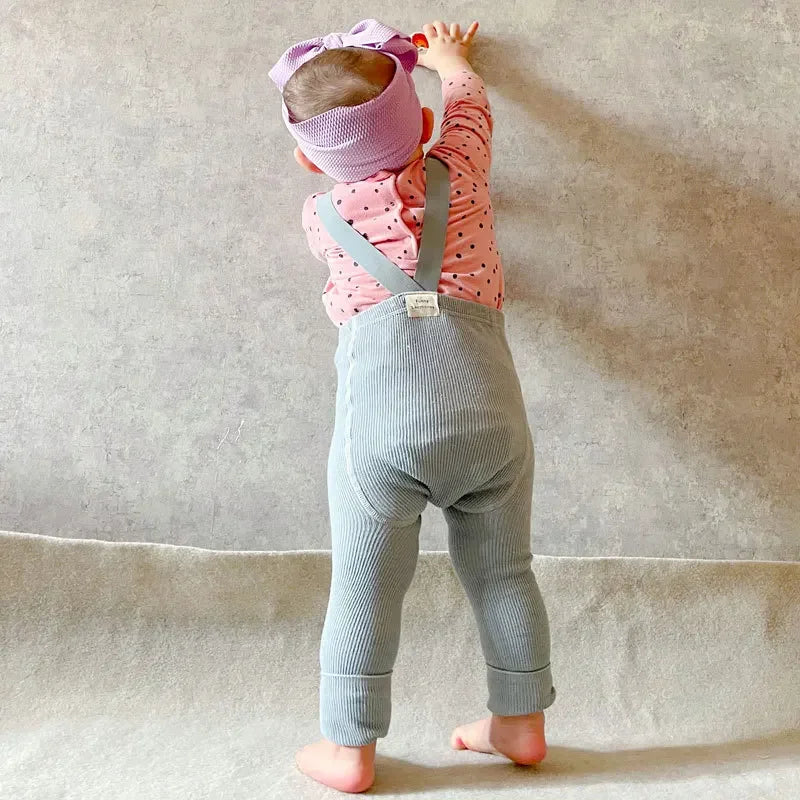 Mini Fashion™ - Soft & Comfortable - Kids Leggings with Suspenders