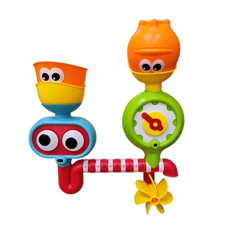 Waterwheel Fun™ – Turn & Splash Water Fun - Baby Bath Toys