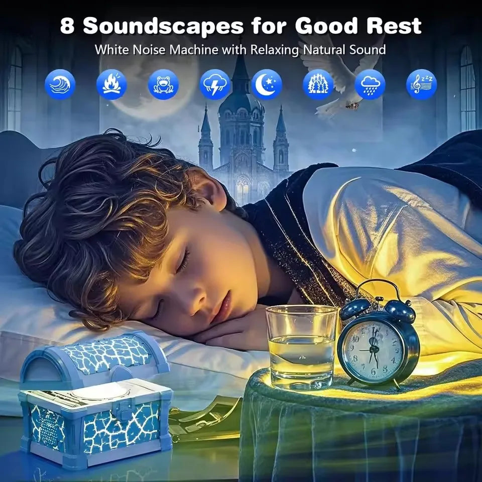 StarBox – Fun & Calming – ‘White Noise’ Projection Night Light