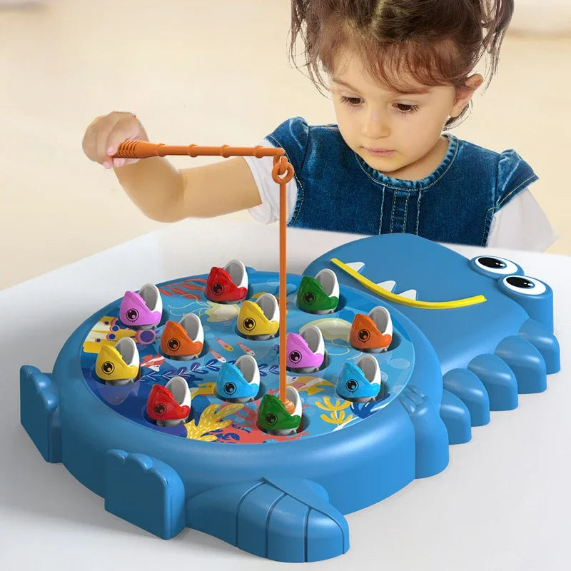 Dino Fishing Set™ – Improve concentration – Magnetic Fishing Game