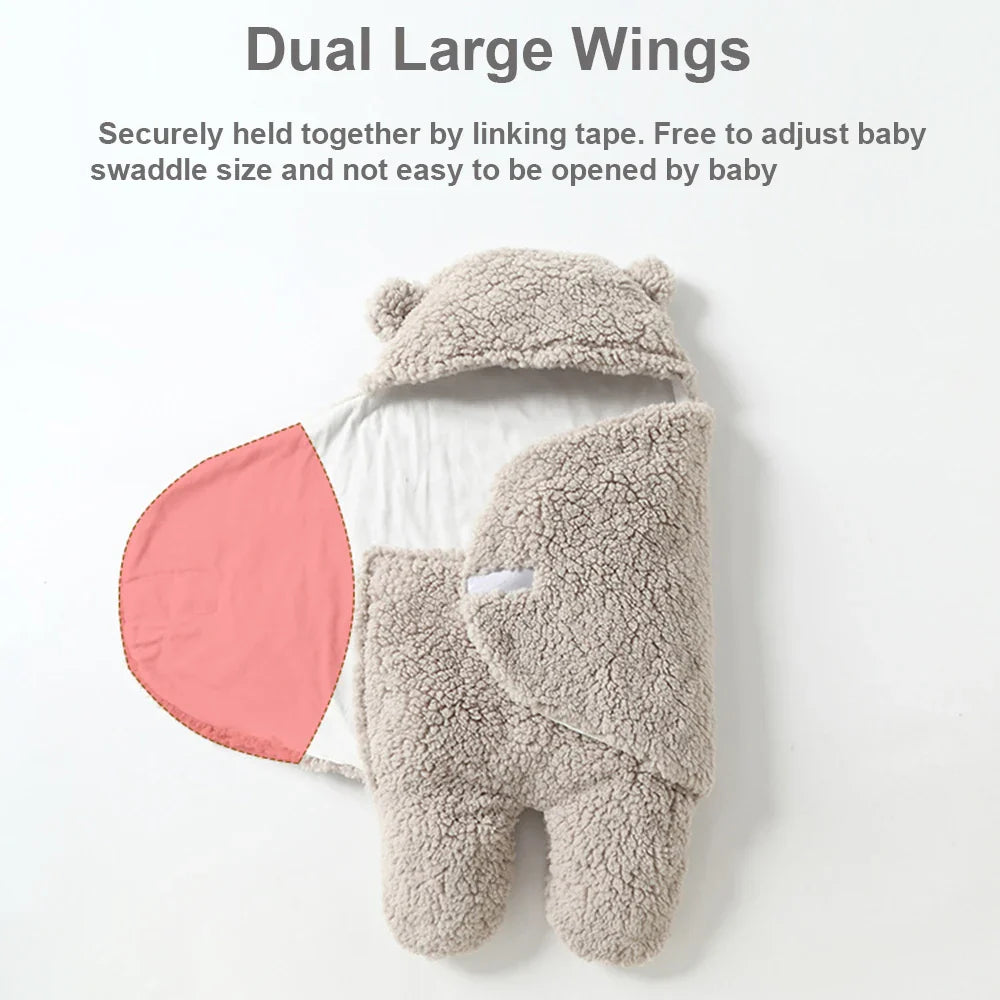 SnuggleBear™ - Baby Wrap Blanket