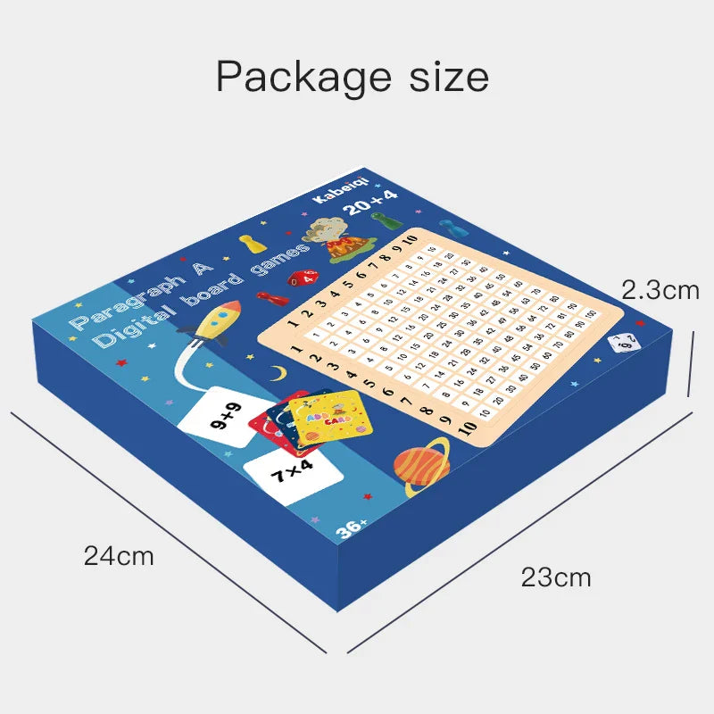 Woods™ - Playful Multiplication - Math Game Board