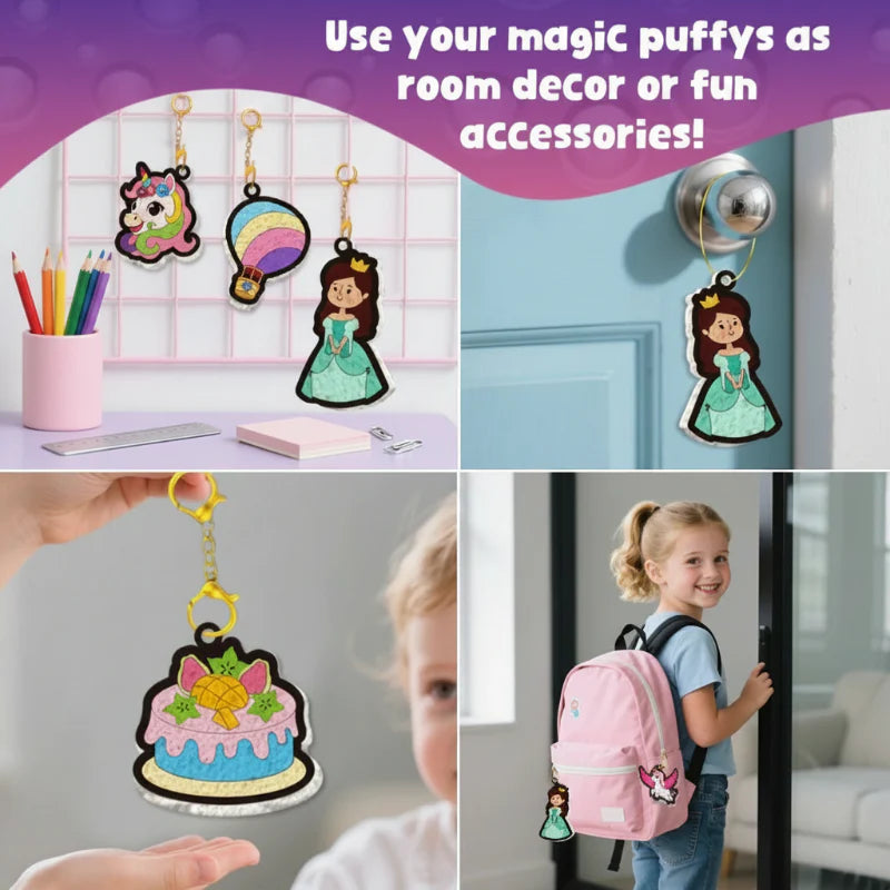Magic Puff Paint – Creative & Interactive – Craft Kit with Magical Foam Texture
