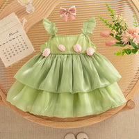 Thumbnail for Tulip Mesh Dress – Elegant & Comfort – Children's Dress