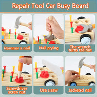Thumbnail for Woods™ - Turn & Learn - Montessori Car Screwboard