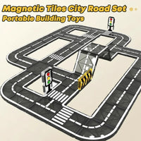 Thumbnail for MagnetoTrack – Creative & Playful – Magnetic Tiles Car Set