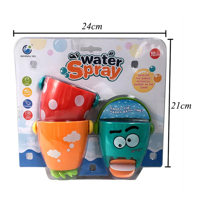 BathCups – Practical & Fun – Pouring Cups Bath Toys