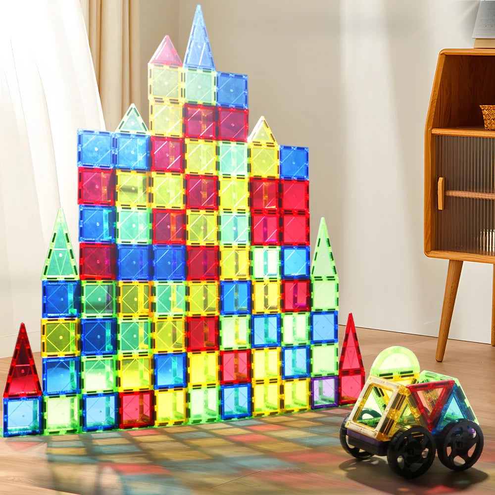 Magnet Toys™ - Develop Creativity - Magnetic Tiles