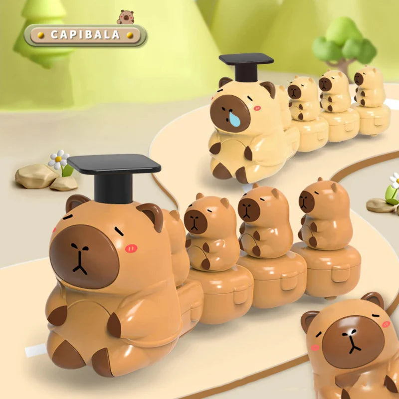 Capybara Train Toy – Playful & Cute – Busy Train