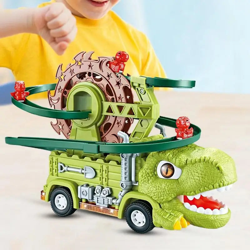 Dino Slide Truck™ - climb and race with dinosaurs! - Dinosaur Truck