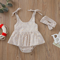 Thumbnail for Mini Fashion™ - Summer Dress & Hairband