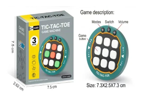 Portable Tic Tac Toe™ - Pocket Puzzle Battle - Butter-Cheese & Eggs