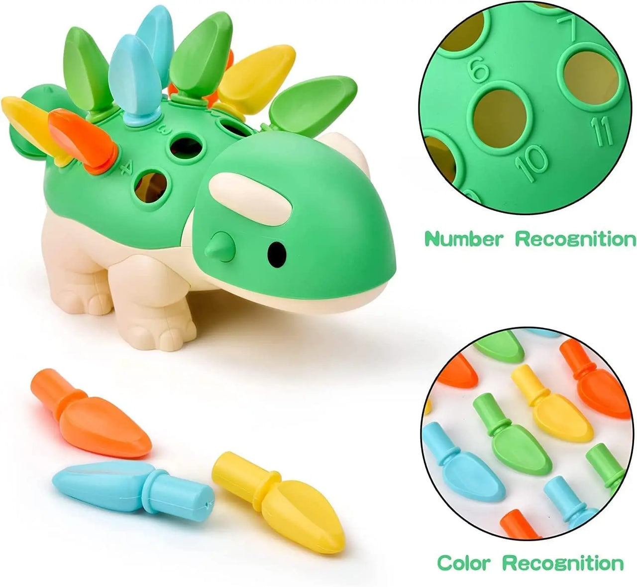 Dino Discovery™ - Recognizing Color & Numbers - Fine Motor Skills