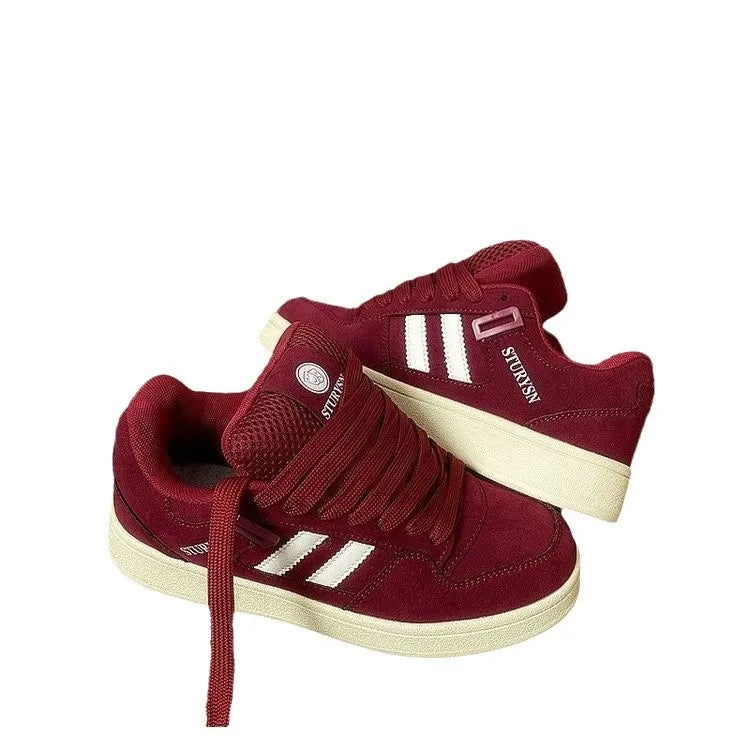 UrbanStep – Fashionable and comfortable – burgundy sneakers