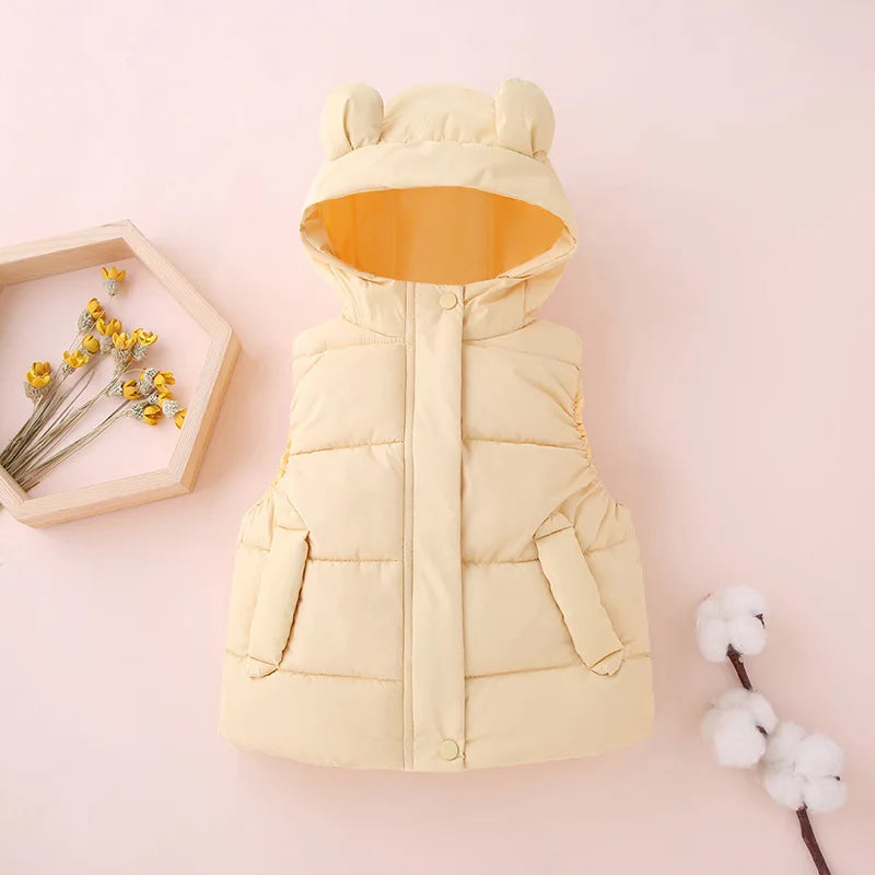 Mini Fashion™ - Warm & Trendy - Hooded Bodywarmer