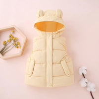 Thumbnail for Mini Fashion™ - Warm & Trendy - Hooded Bodywarmer