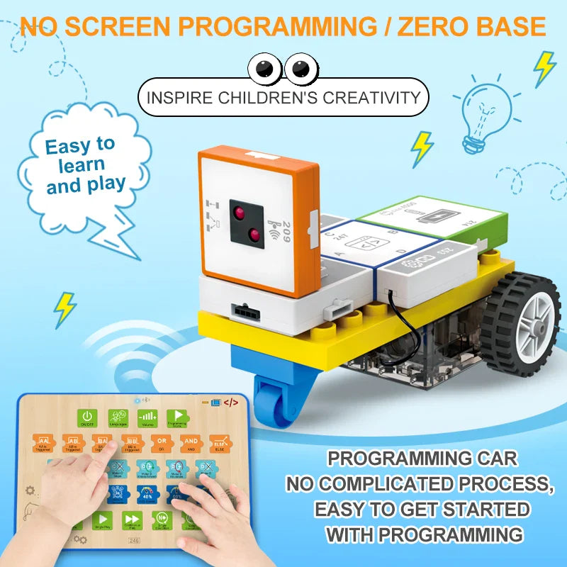 STEM Programming Blocks – Learn to Code – Building Blocks Set