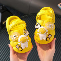 Thumbnail for Mini Fashion™ - Fun Astronaut Design - Kids Slippers