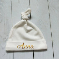 Thumbnail for Mini Fashion™ - Own Font - Personalized Baby Hat