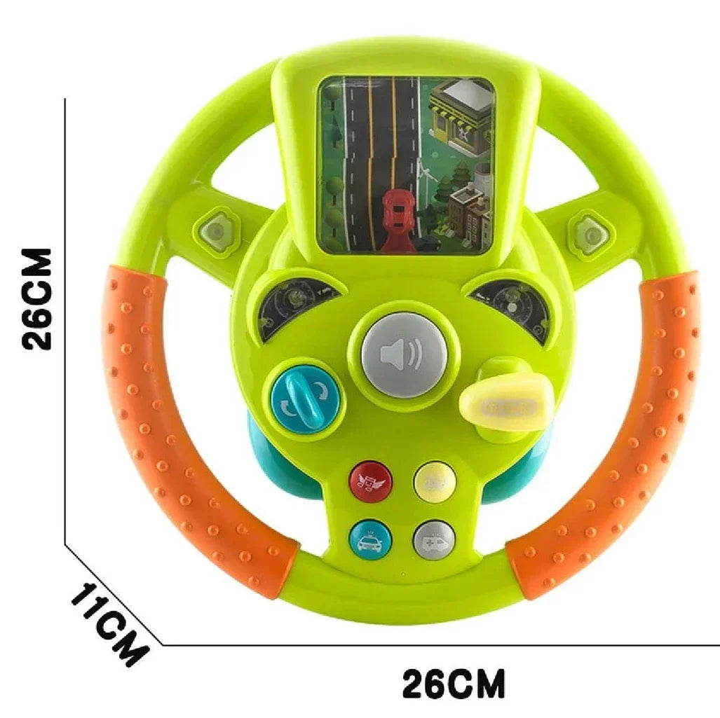 Toy Steering Wheel™ - Mini Steering Wheel, Maxi-Fun - Toy Steering Wheel