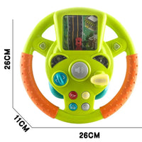 Thumbnail for Toy Steering Wheel™ - Mini Steering Wheel, Maxi-Fun - Toy Steering Wheel