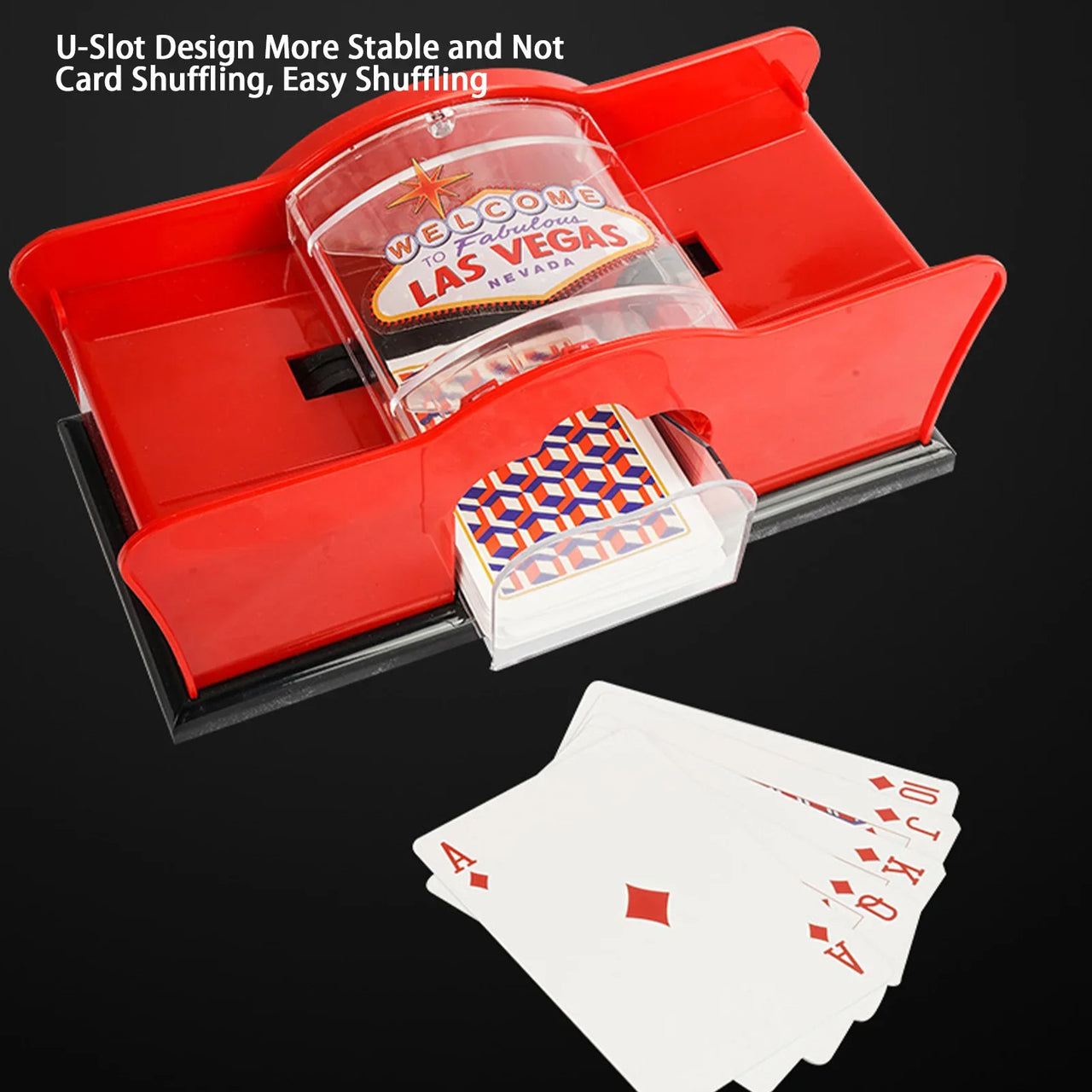 ShuffleMaster™ - Never shuffle cards yourself again - Card Shuffler