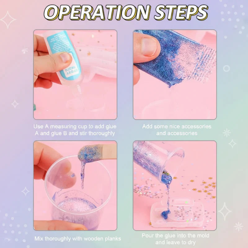 DIY Crystal Keychain Kit – Creative & Fun – Keychain Craft Kit