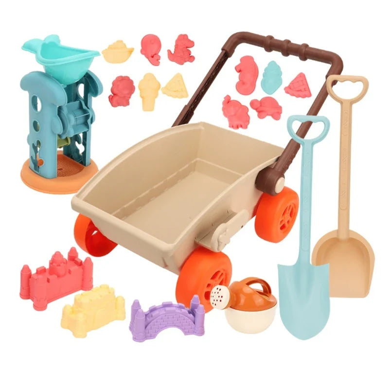 Beach Cart Set™ – Summer Sand Fun - Beach Game Set