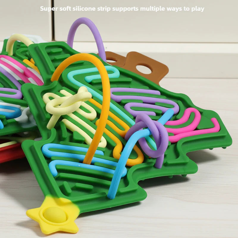 FidgetFrost – Playful & Soft – Silicone Busy Board