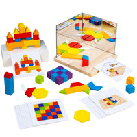 Thumbnail for Reflection Play™ – Mirroring & Learning - Puzzle blocks with mirror