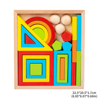 Thumbnail for Woods™ - Colorful Explorations - Rainbow Stacking Toys
