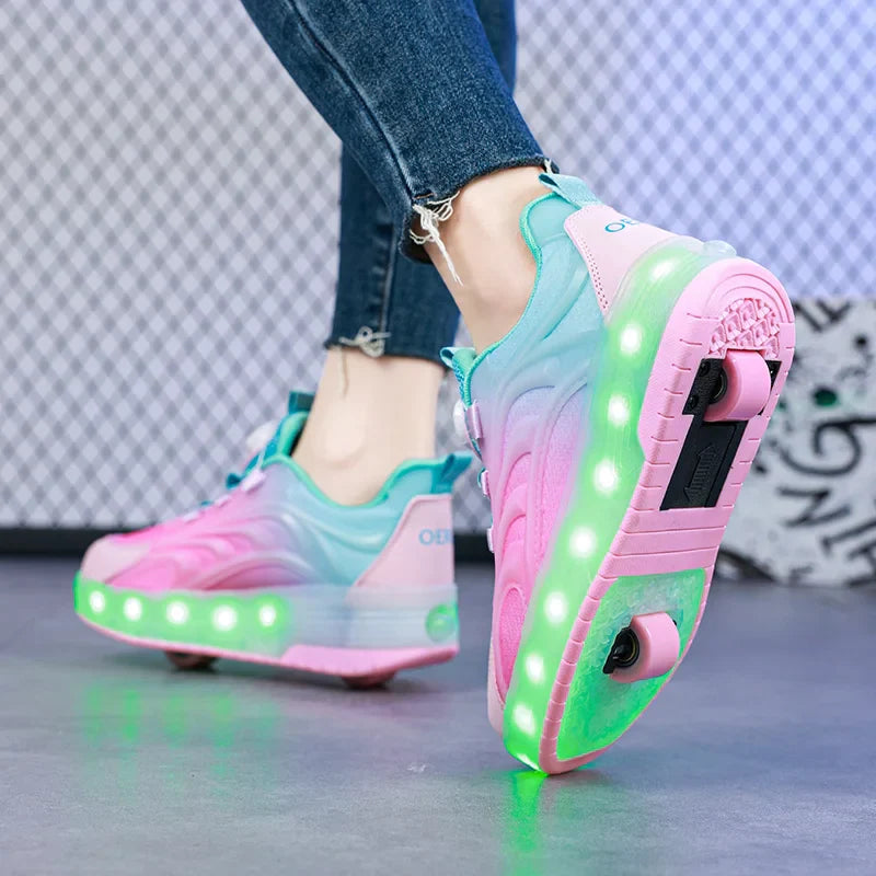 Light-Up Skate Shoes – LED & Comfortable – Light-Up Sneakers